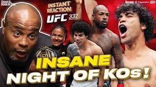 Daniel Cormier REACTS to INSANE KNOCKOUTS from Talbott, Ribovics vs Green, & Pinas, Silva beats Wang