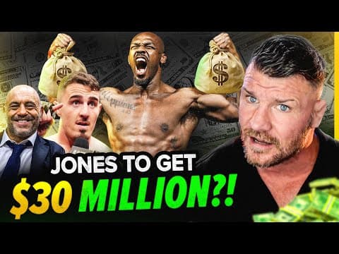 BISPING reacts: "Jon Jones gets $30MILLION to fight Tom Aspinall?!"