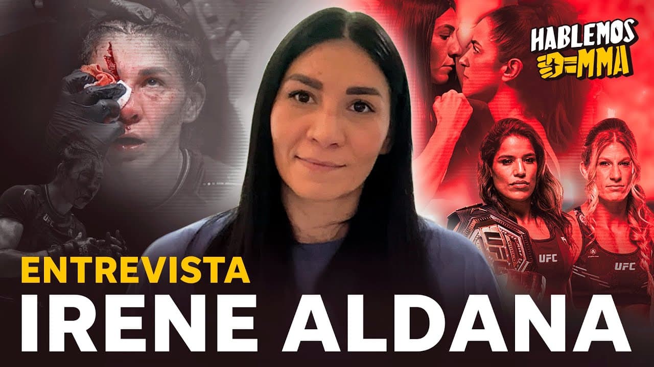"¿CÓMO PELEÉ CON ESA CORTADA?," Irene Aldana en su primera entrevista tras UFC 306