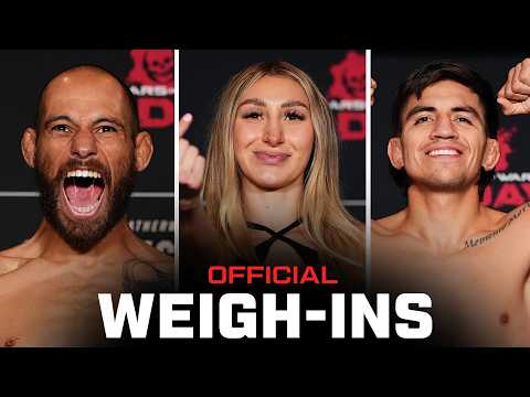 Silva vs Delgado Weigh-Ins | Noche UFC