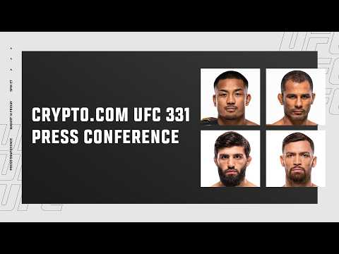 Crypto.com UFC 331: Press Conference