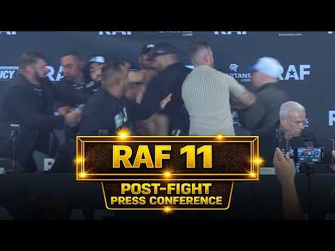 Belal Muhammad ATTACKS Colby Covington At RAF 11 Post-Fight Press Conference