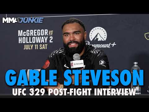 Gable Steveson reflects on highly anticipated UFC debut, calls for fight at MSG | UFC 329