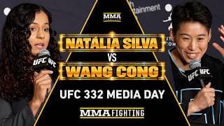 Natalia Silva vs. Wang Cong | UFC 332 Media Day | MMA Fighting