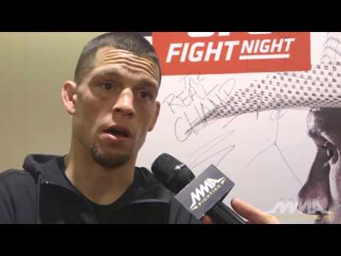 UFC on FOX 17: Nate Diaz Says He's 'Money Fight' for Conor McGregor