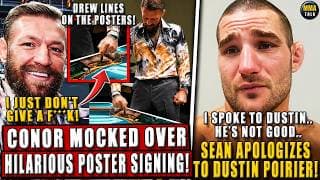 MMA Community MOCKS Conor McGregor's poster signing! Strickland APOLOGIZES to Poirier! BSD on STAPH