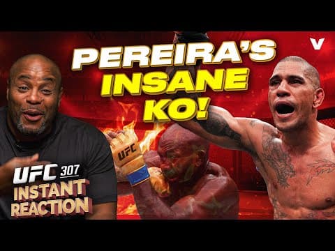 Daniel Cormier REACTS to Alex Pereira MASSIVE KNOCKOUT win vs. Khalil Rountree at UFC 307