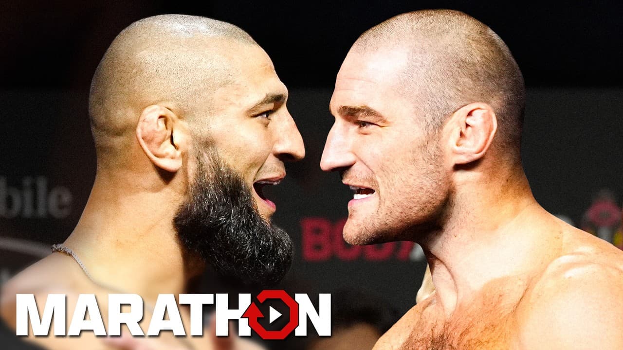 Khamzat Chimaev vs Sean Strickland π¨ | Full Fight Marathon