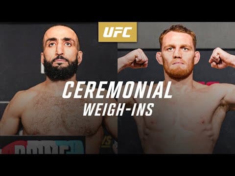 UFC 315: Ceremonial Weigh-In