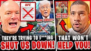 BREAKING! LAWSUIT FILED TO SHUT DOWN UFC WHITE HOUSE! Alex Pereira SENDS A WARNING! Conor McGregor