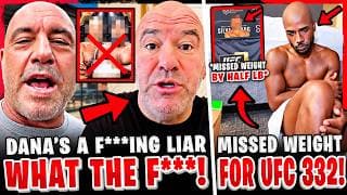 MMA Community GOES OFF on Dana White for LYING! HUGE UFC 332 MAIN CARD WEIGHT MISS! Joe Rogan REACTS