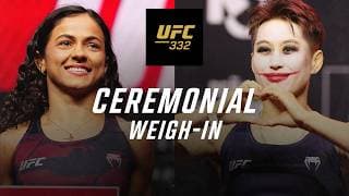 UFC 332: Ceremonial Weigh-In