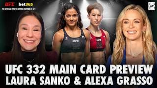 UFC 332 Betting Preview with Laura Sanko & Alexa Grasso