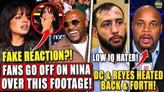 MMA Community GOES OFF on Nina Drama OVER 'FAKE' reaction! Reyes SLAMS'low IQ hater' DC;Islam-Prates