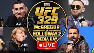 🔴 UFC 329: McGregor vs. Holloway 2 Media Day | Live Stream | MMA Fighting