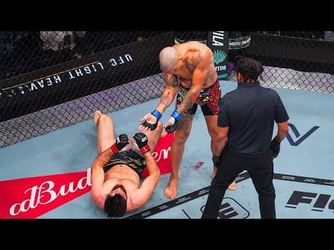 Alex Pereira Knocks Out Magomed Ankalaev | UFC 320