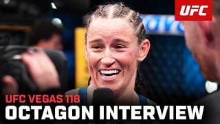 Chelsea Chandler Octagon Interview | UFC Vegas 118