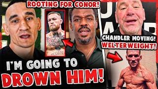 Max Holloway MESSAGE to Conor McGregor + Jon Jones ROOTING FOR CONOR! Michael Chandler WELTERWEIGHT!
