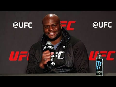 Derrick Lewis Takes Gane Over Ngannou & Talks Christmas Plans With the Family | UFC Vegas 45