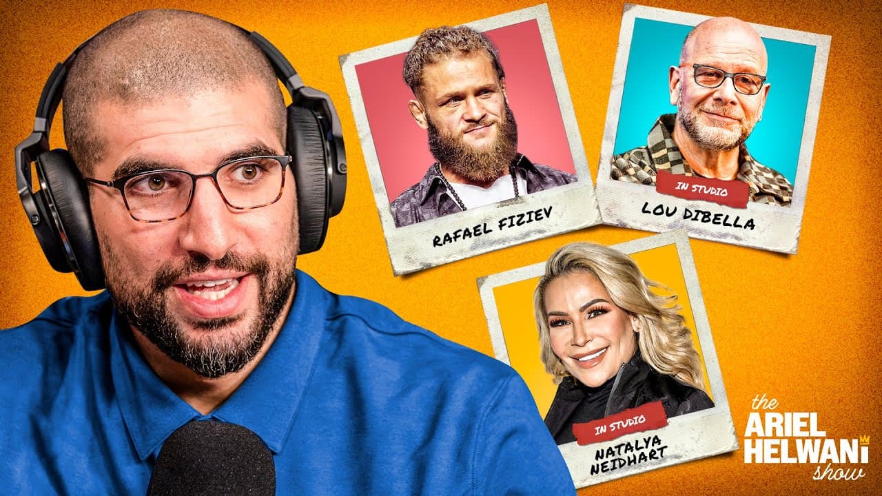 Rafael Fiziev, Natalya Neidhart & Lou DiBella in studio, more | The Ariel Helwani Show | 03/11/25