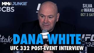 Dana White reacts to Herb Dean's 'rough year,' Eddie Hearn, criticism of record card | UFC 332