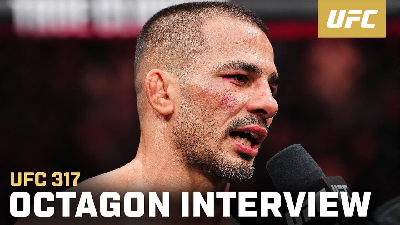 Alexandre Pantoja Octagon Interview | UFC 317