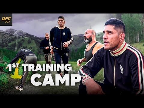 COMEÇOU - UFC 307 - Primeiro Dia de Treino em Salt Lake