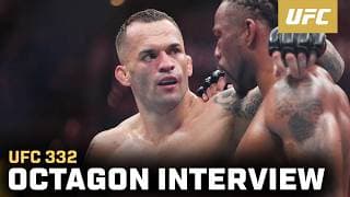 Roberto Soldić Octagon Interview | UFC 332