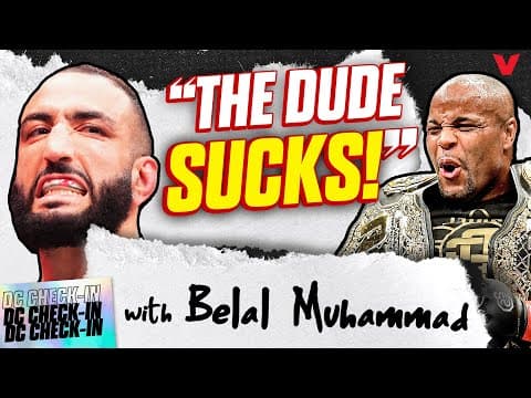 Belal Muhammad REVEALS Leon Edwards ELEVATOR INCIDENT details at UFC 304 | Daniel Cormier Check-In