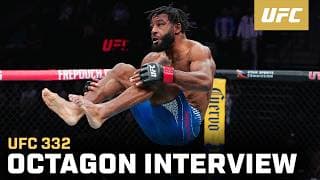 Jacobe Smith Octagon Interview | UFC 332