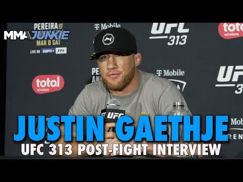 Justin Gaethje Wants Islam Makhachev Title Fight, Not Interested in Dustin Poirier Trilogy | UFC 313