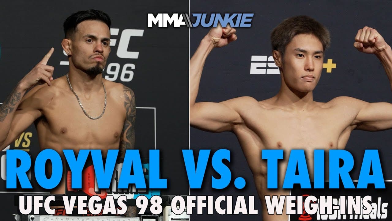 UFC Fight Night 244: Royval vs. Taira Official Weigh-In Live Stream | UFC Vegas 98
