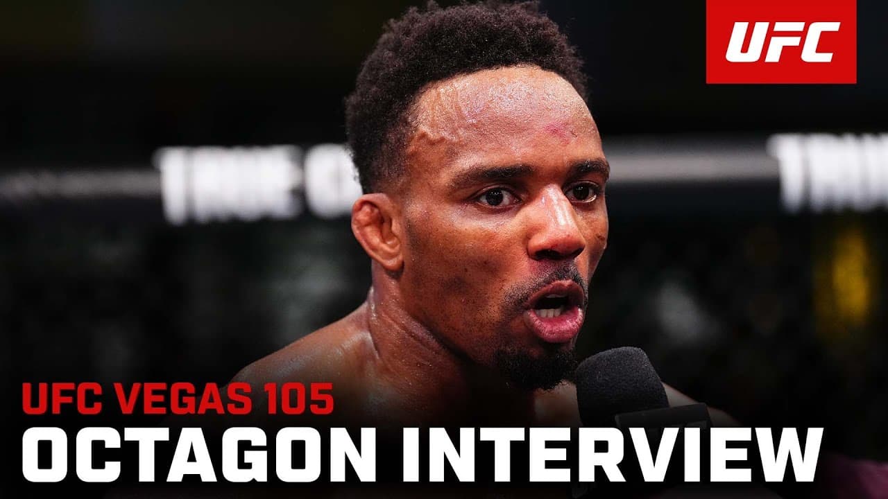Lerone Murphy Octagon Interview | UFC Vegas 105