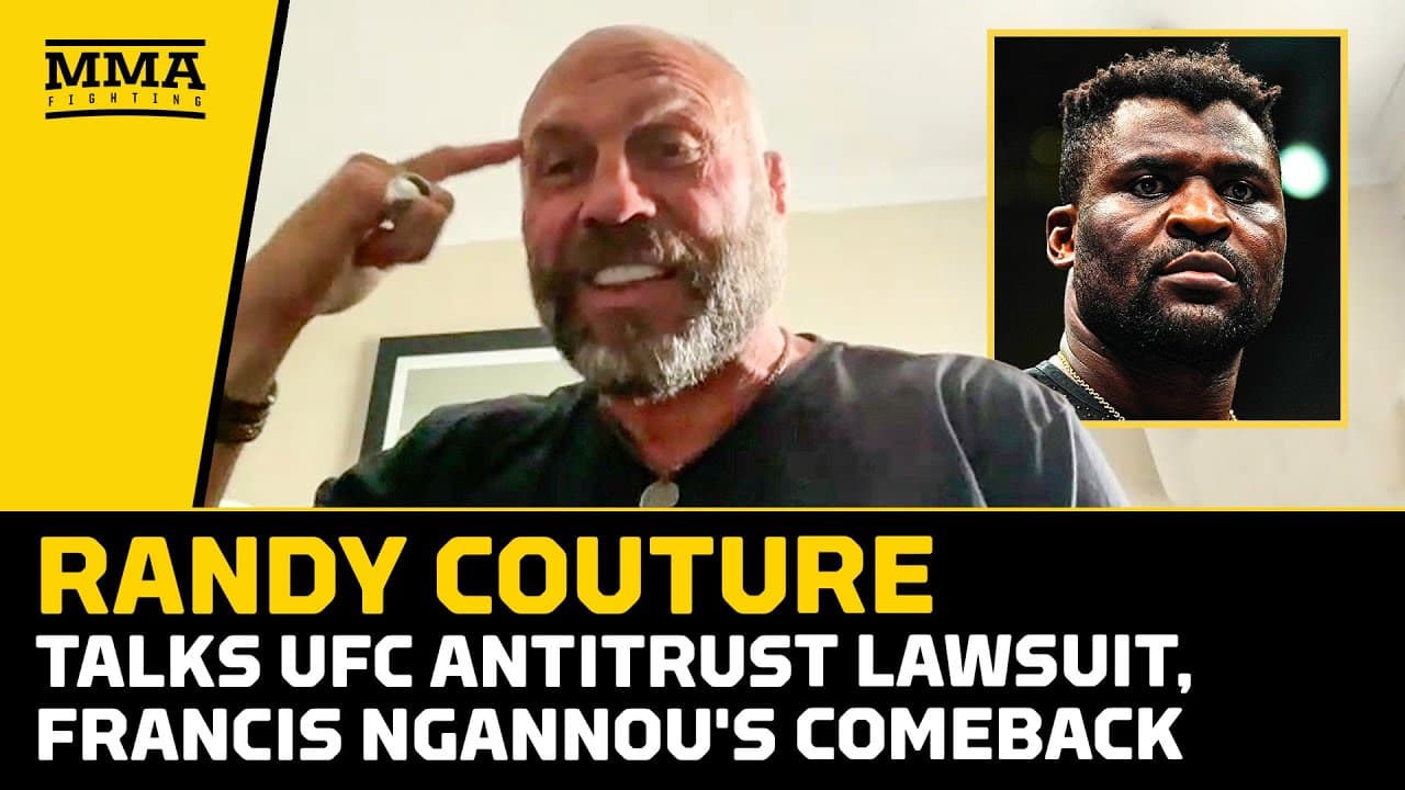Randy Couture Reacts to UFC Antitrust Lawsuit Settlement Denial, Francis Ngannou Returning to MMA