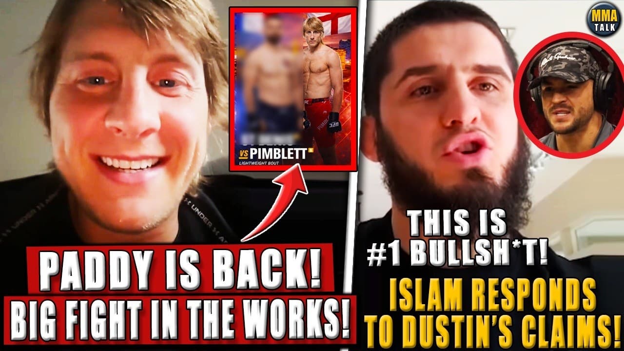 Paddy Pimblett's NEXT opponent REVEALED! Islam CALLS 'BS' on Poirier's CLAIMS about his weight!