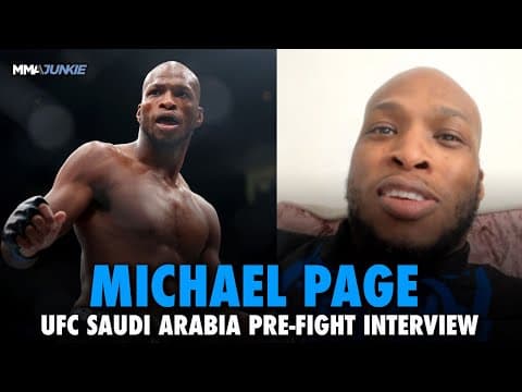 Michael Page: Shara Bullet Fight at 185 a 'One-Off,' Unfinished Business at 170 | UFC Saudi Arabia
