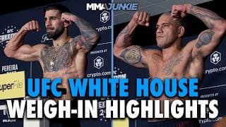 UFC White House official weigh-in highlights: Entire card set for Freedom 250