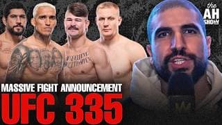 Alex Pereira Returns at Heavyweight, BMF Title Main Event, UFC 335 Announced; Ariel Helwani Reacts