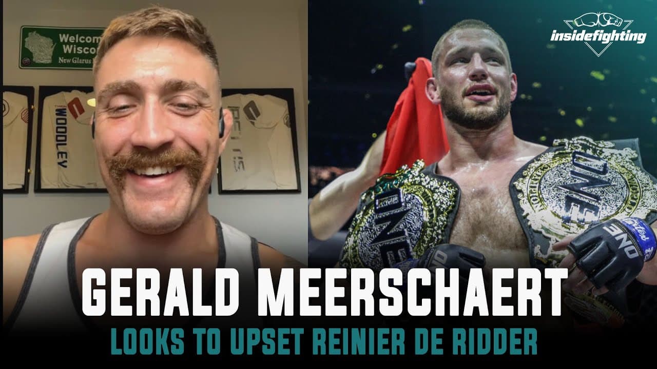 Gerald Meerschaert looks to halt Reinier De Ridder's hype train