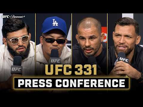 UFC 331: Van vs Pantoja 2 | FULL Press Conference