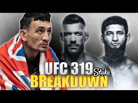 Max Holloway breaks down UFC 319: Du Plessis vs Chimaev
