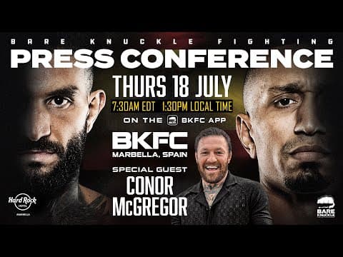 BKFC SPAIN PRESS CONFERENCE | LIVE!