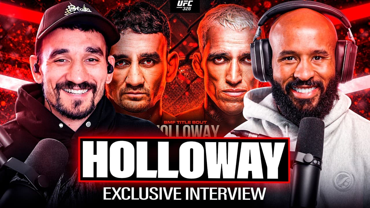 MAX HOLLOWAY on OLIVEIRA REMATCH, POINTING DOWN IN UFC, GAMING! | EXCLUSIVE INTERVIEW