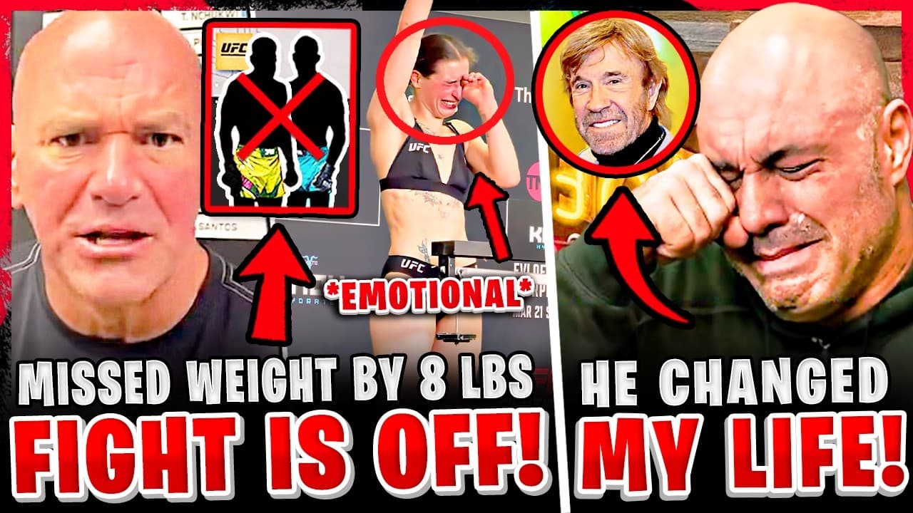Dana White FORCED to CANCEL FIGHT LAST MINUTE! REACTIONS to Chuck Norris PASSING AWAY! UFC London