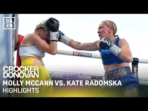 Molly McCann v Kate Radomska | Fight Highlights