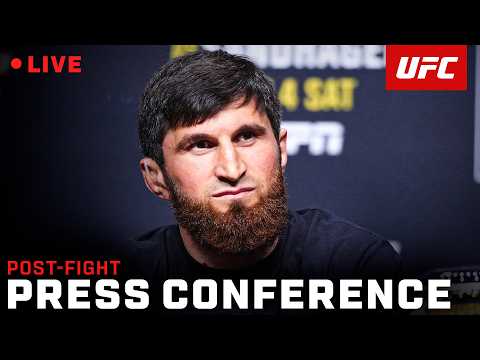🔴 UFC Abu Dhabi: Post-Fight Press Conference