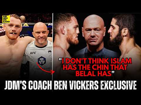 JDM's Coach Predicts Islam Gets KO'd at UFC 322: "I Don't Think Islam has the Chin That Belal Has"
