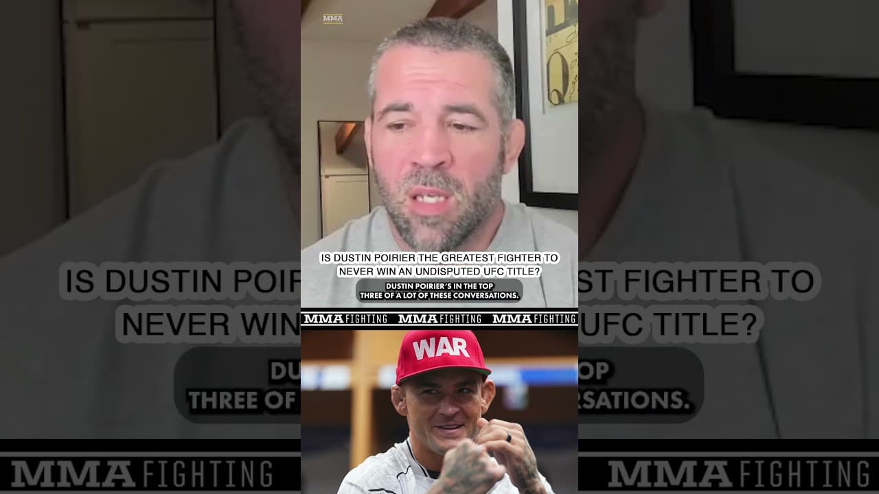 Is Dustin Poirier the greatest fighter to never win an undisputed #UFC title?