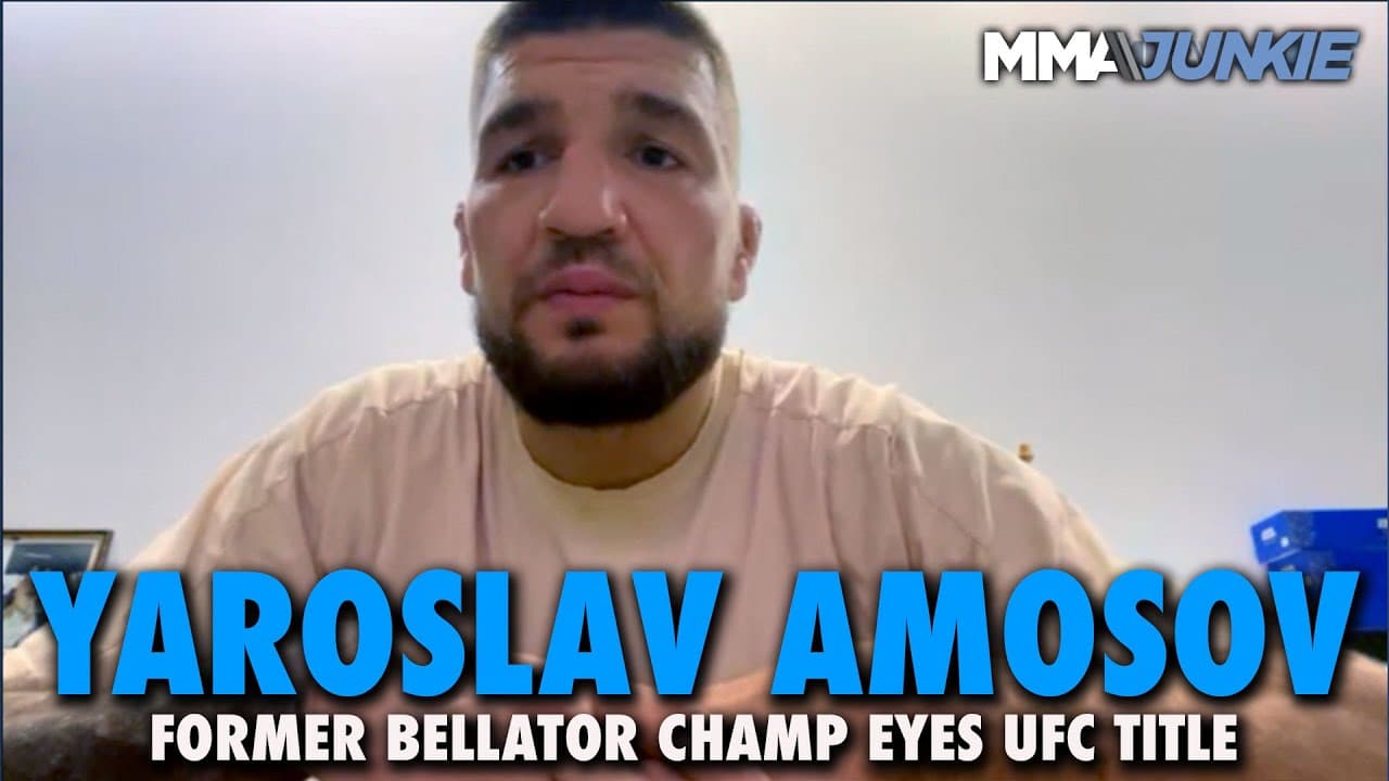 Yaroslav Amosov Sets Sights on UFC after Bellator Departure: 'I'll Take This Belt'