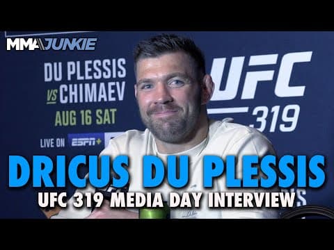 Dricus Du Plessis to Khamzat Chimaev: 'Let's go full speed and see who quits' | UFC 319